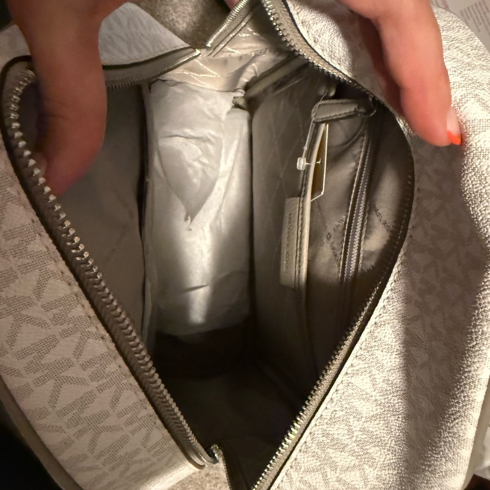 Michael Kors white and Gray Backpack - Picture 4 of 4